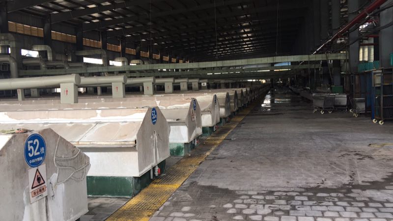 太陽能蓄電池車間生產現場